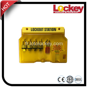 Loto Safety Lockout Station avec couvercle